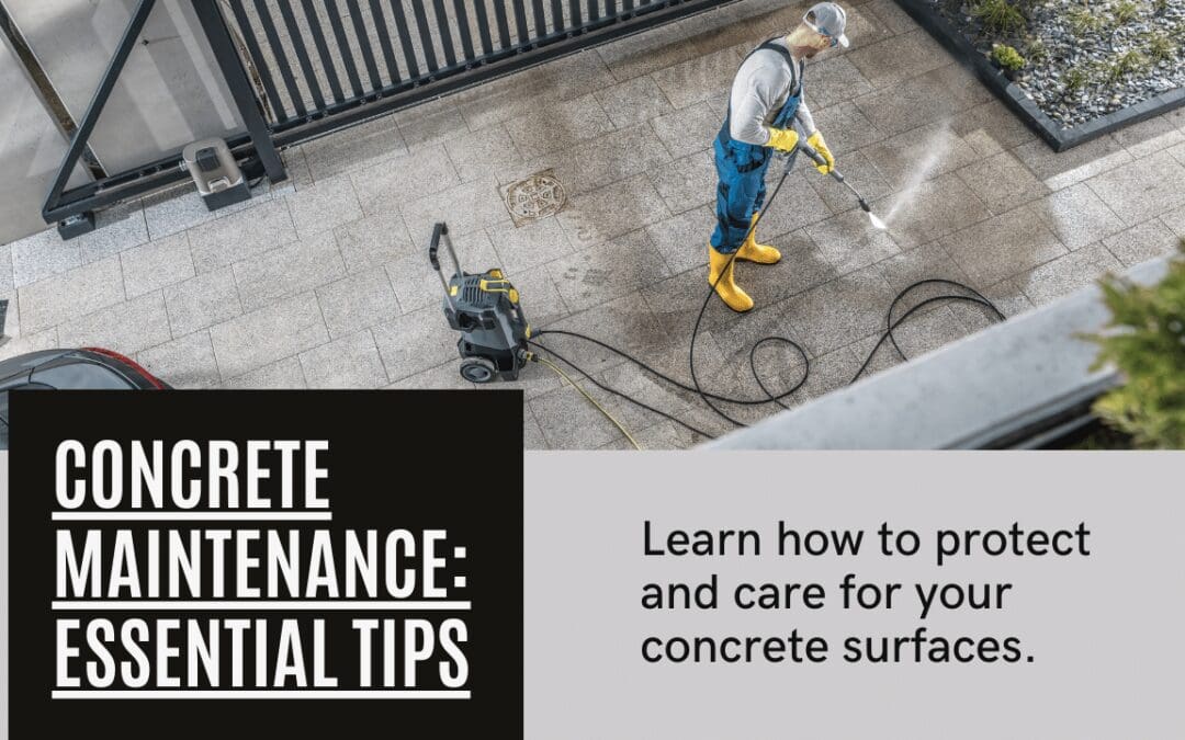 Tips for Concrete Maintenance